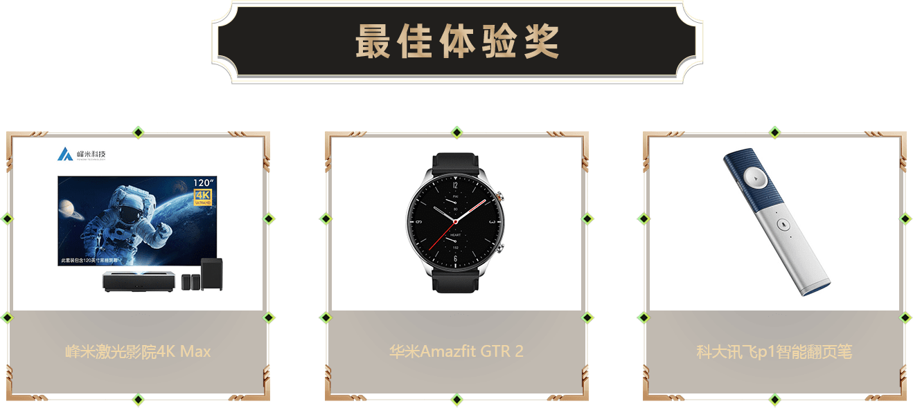 最佳體驗獎-智能設(shè)備